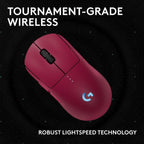 Logitech G PRO 2 LIGHTSPEED Gaming Mouse — Magenta