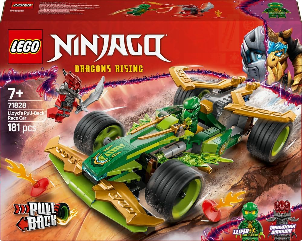 LEGO NINJAGO Lloyd's Pull-Back Race Car 71828