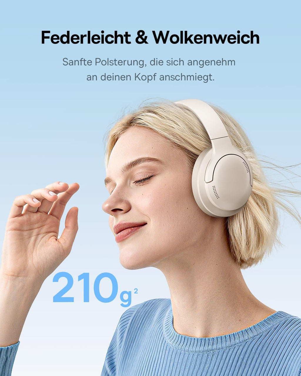 Baseus Bass BH1 Lite Wireless Headphones — Lightwhite