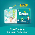Pampers Rash Protection Aloe Taped Diapers Size 7,17+kg,Giant Box 68 Count