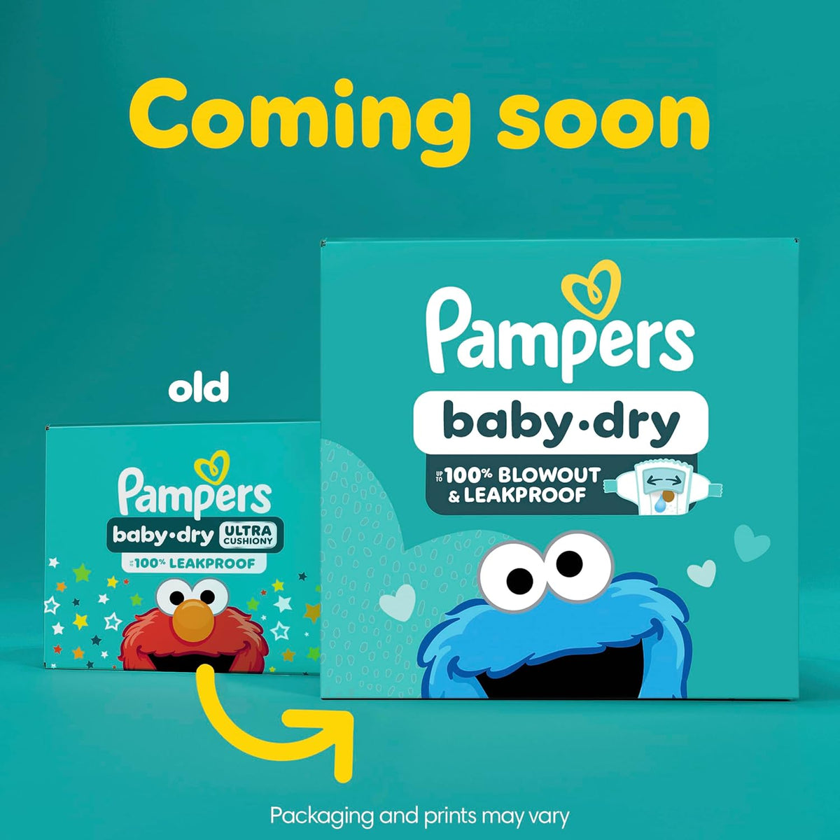 Pampers Baby Dry Diapers - Size 2, One Month Supply (234 Count), Absorbent Disposable Diapers