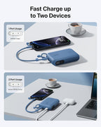 Belkin BoostCharge 10000mAh Power Bank with Digital Battery Display - Blue