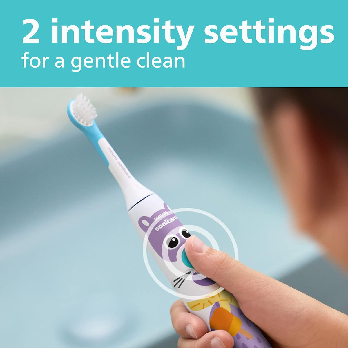 Philips SONICARE Philips for Kids Design a Pet Edition, Corded Electric, HX3601 — Pet Edition