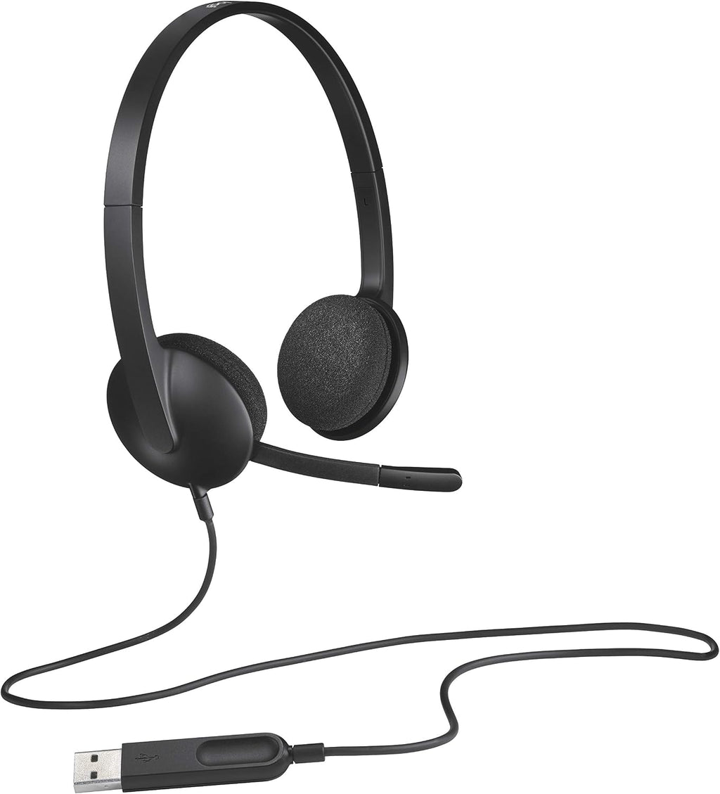 Logitech H340 Headset — Black