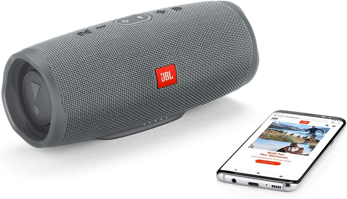 JBL Charge 4 Portable Bluetooth Speaker — Grey