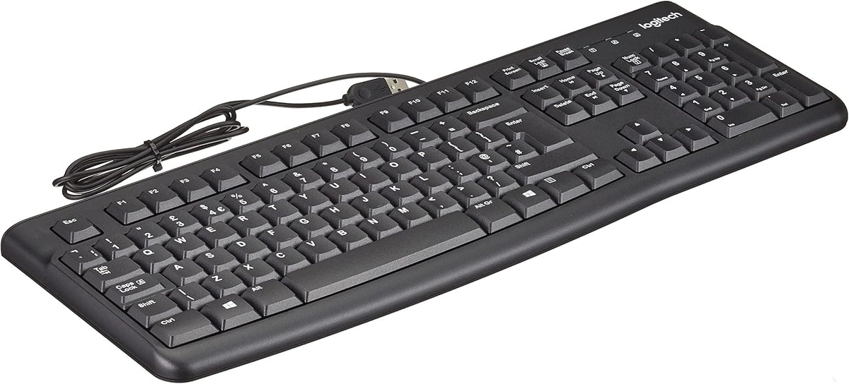 Logitech K120 Keyboard — Black