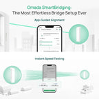 TP-Link Omada EAP215-Bridge KIT | 5 GHz 867 Mbps Point to Point Wireless Bridge | Indoor/Outdoor Long Range Access Point, 3 Miles | Mesh, MU-MIMO | SDN Integrated | Cloud Access & Omada App