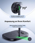Baseus 3-in-1 air-cooled wireless charger — Black