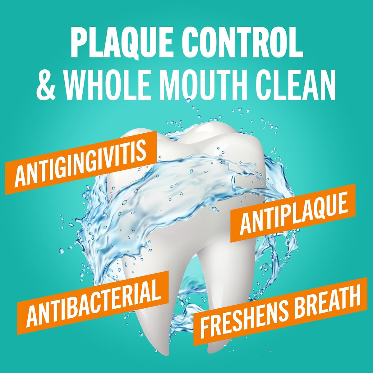 TheraBreath Plaque Control Pre-Brush Rinse, Refreshing Mint, 16 oz — additional product view 3