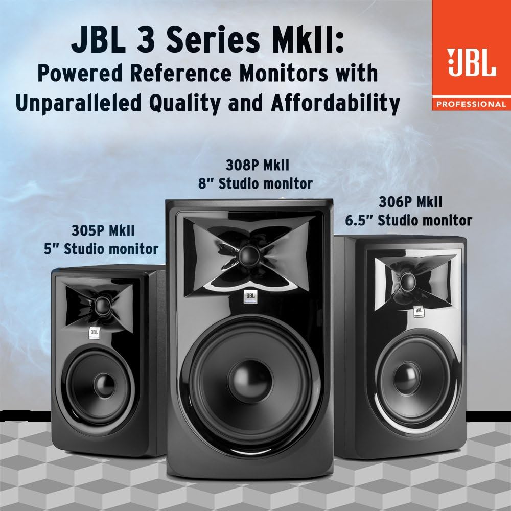 JBL Professional 305P MkII 5-Inch Powered Studio Monitor