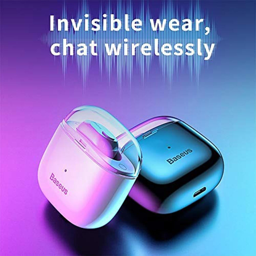 Baseus Encok A03 Single-Ear Wireless Earphone — White