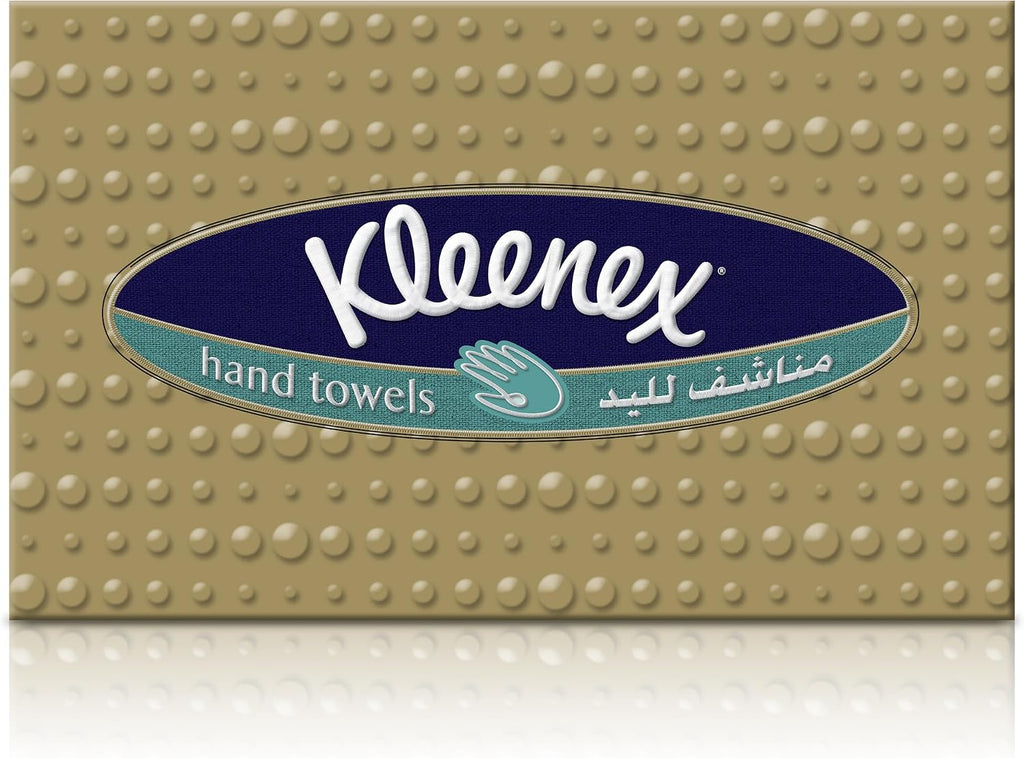 Kleenex Hand Towel, 1 Box x 90 Sheets, Disposable Towel Tissue for Hands, Kitchen and Bathroom use — additional view 2