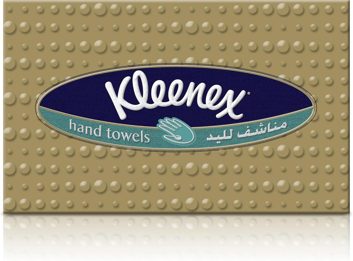 Kleenex Hand Towel, 1 Box x 90 Sheets, Disposable Towel Tissue for Hands, Kitchen and Bathroom use — additional view 2