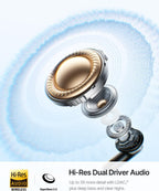 Baseus Bass BP1 Ultra Noise-Cancelling Earbuds — Black