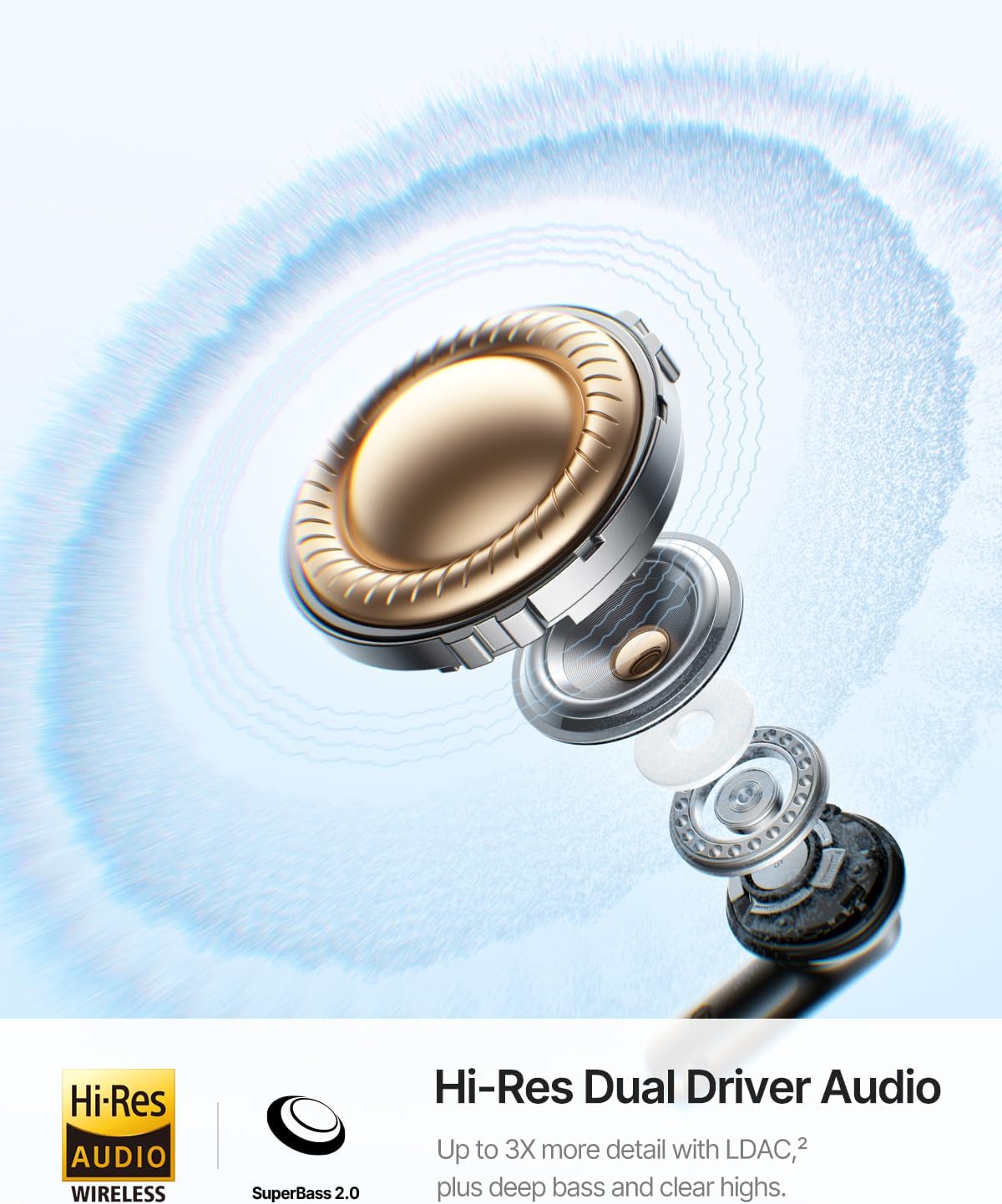 Baseus Bass BP1 Ultra Noise-Cancelling Earbuds — Black
