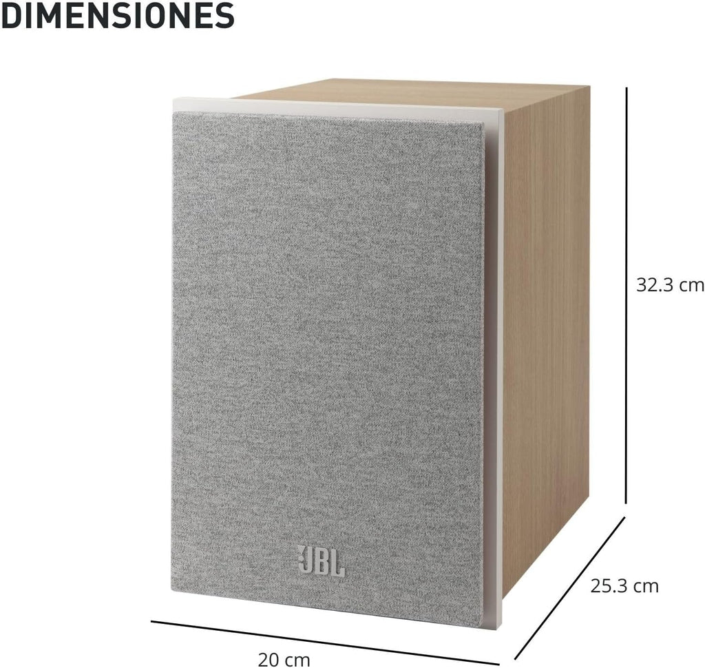 JBL Stage 250B Bookshelf Speakers — White