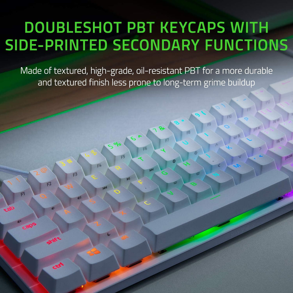Razer Huntsman Mini Linear Optical Switches(Red) — Mercury White — product image 3