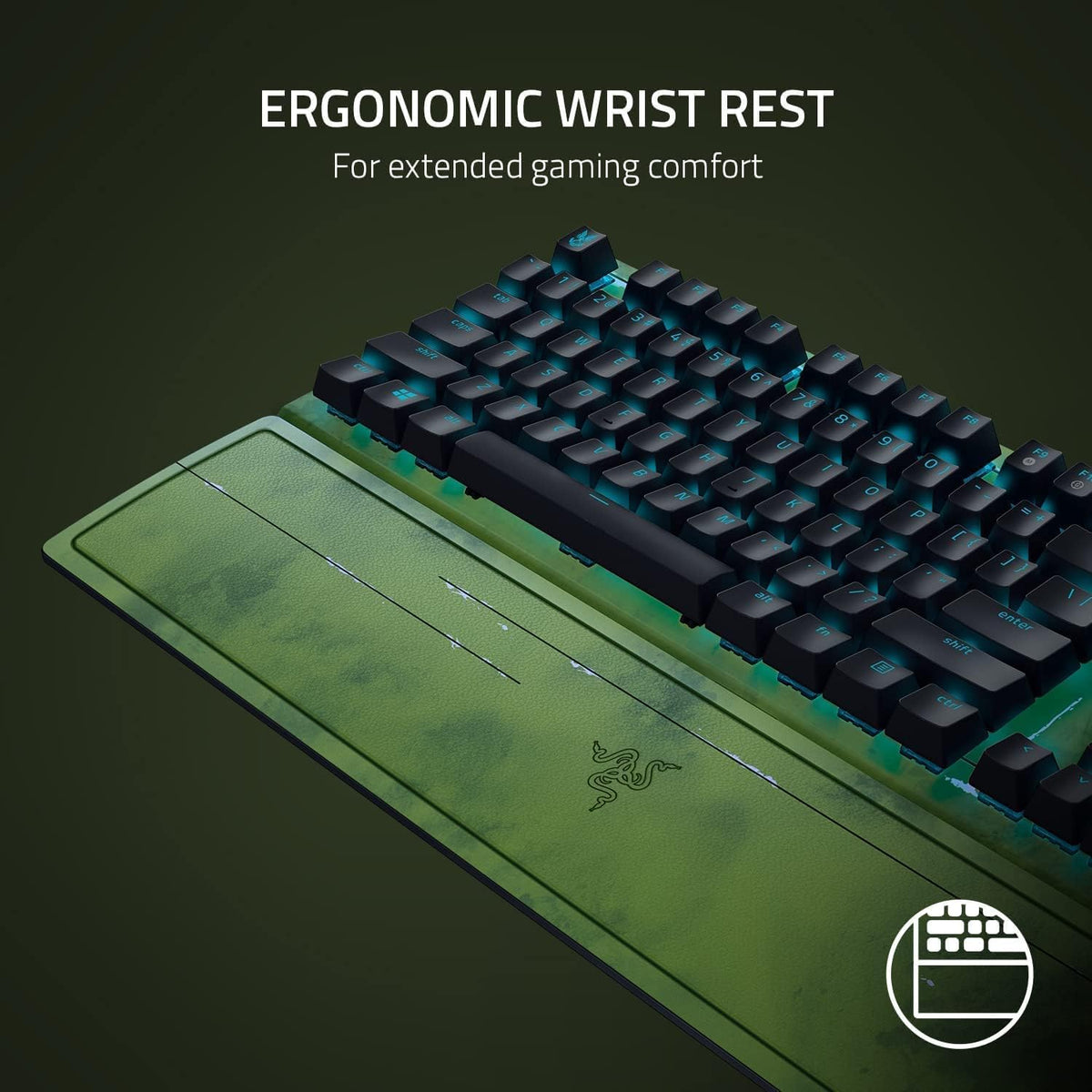 Razer BlackWidow V3 Mechanical Gaming Keyboard — Halo Infinite — product image 7
