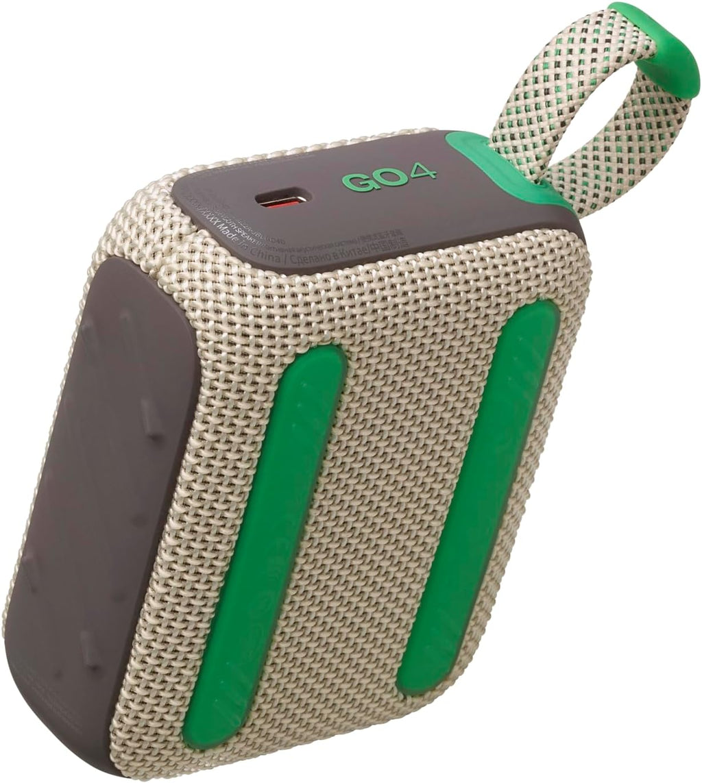 JBL Go 4 Portable Bluetooth Speaker — Sand