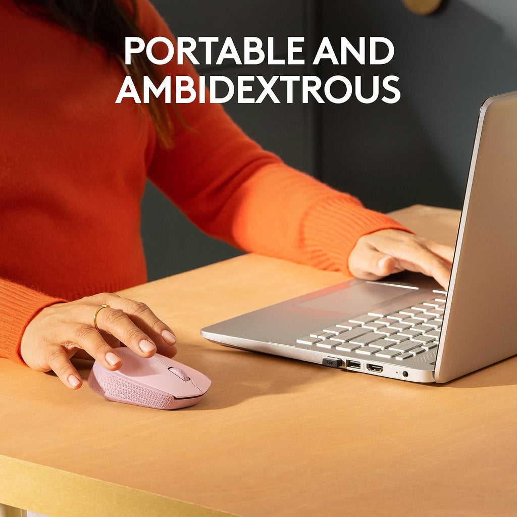 Logitech M171 Wireless Mouse — Rose