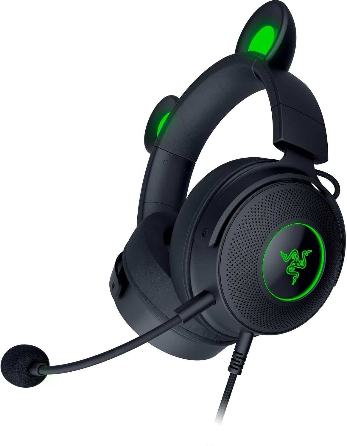 Razer Kraken Kitty V2 Pro Wired RGB Gaming Headset — Black — product image 2