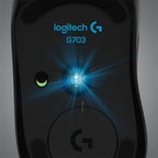Logitech G703 HERO LIGHTSPEED Gaming Mouse — Black