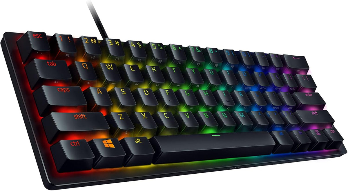 Razer Huntsman Mini Linear Optical Switches (Red) 60% Gaming Keyboard — Black — product image 3