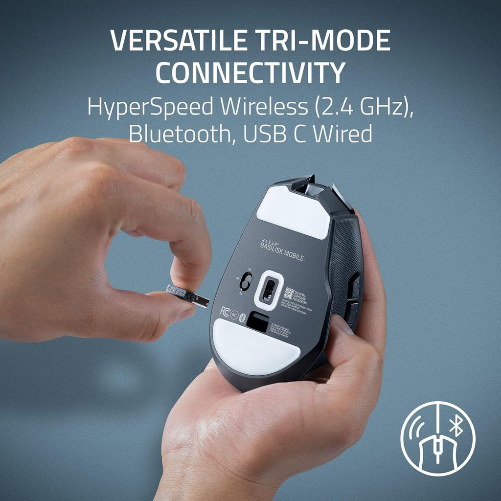 Razer Basilisk Mobile Portable Ergonomic Wireless Gaming Mouse — product image 3