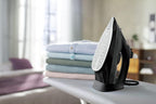 Philips Steam Iron 2600W, 45g/min Continuous Steam, 200g Steam Boost — black