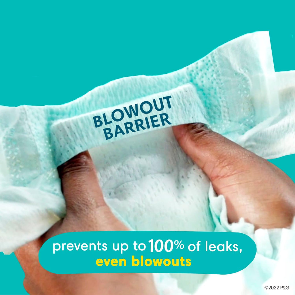 Pampers Diapers Newborn/Size 0 (< 10 lb), 120 Count - Swaddlers Disposable Baby Diapers, Giant Pack (Packaging May Vary)