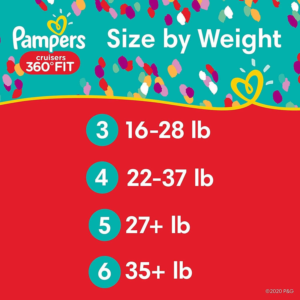 Pampers Diapers Size 5, 52 Count - Pull On Cruisers 360° Fit Disposable Baby Diapers with Stretchy Waistband, Super Pack (Packaging May Vary)