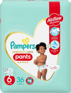 Pampers Premium Care Taped Baby Diapers, Size 5, 11-16kg, Unique Softest Absorption for Ultimate Skin Protection, 168 Count