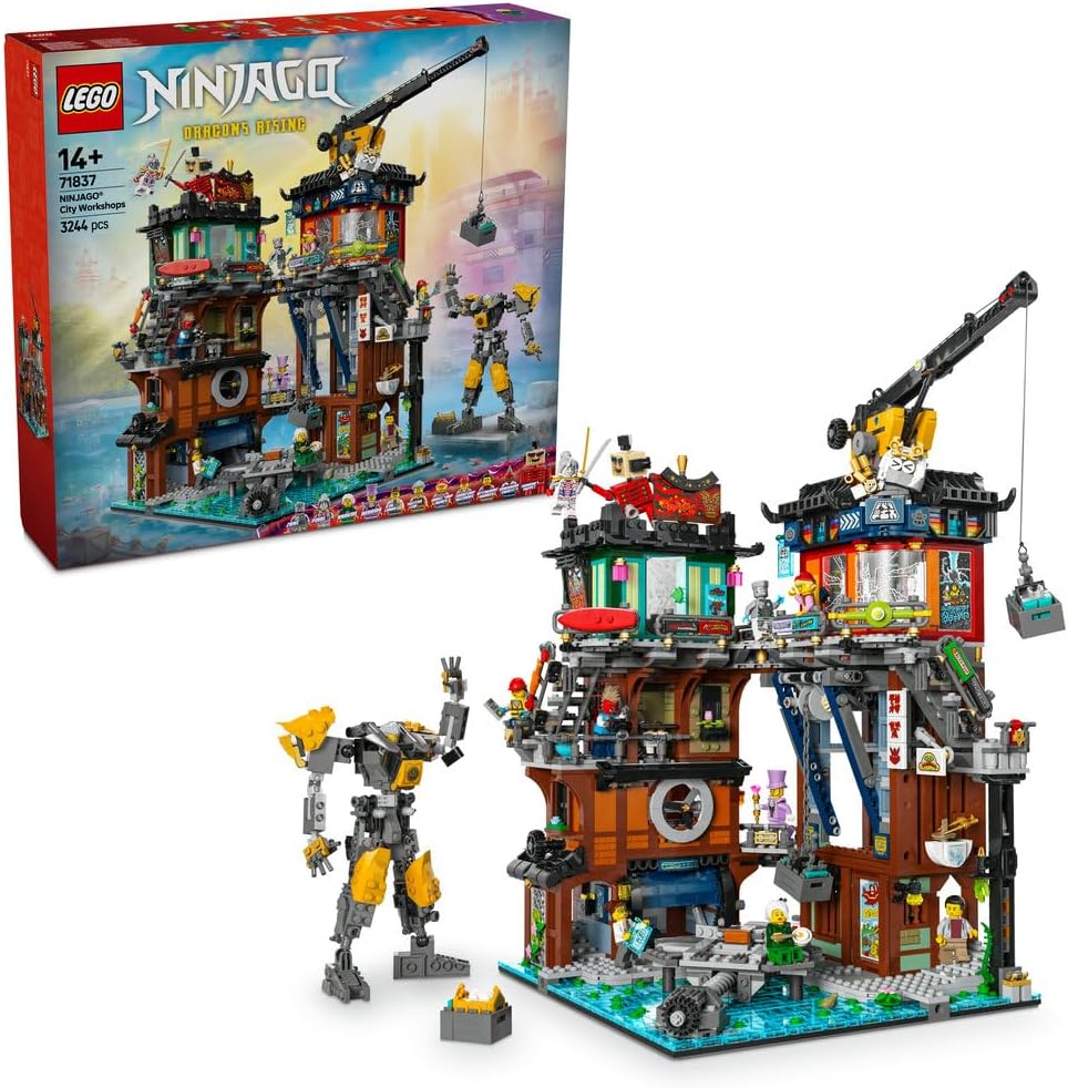LEGO NINJAGO NINJAGO City Workshops 71837