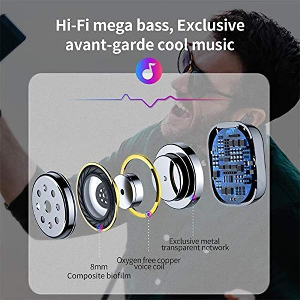 Baseus Encok A03 Single-Ear Wireless Earphone — White