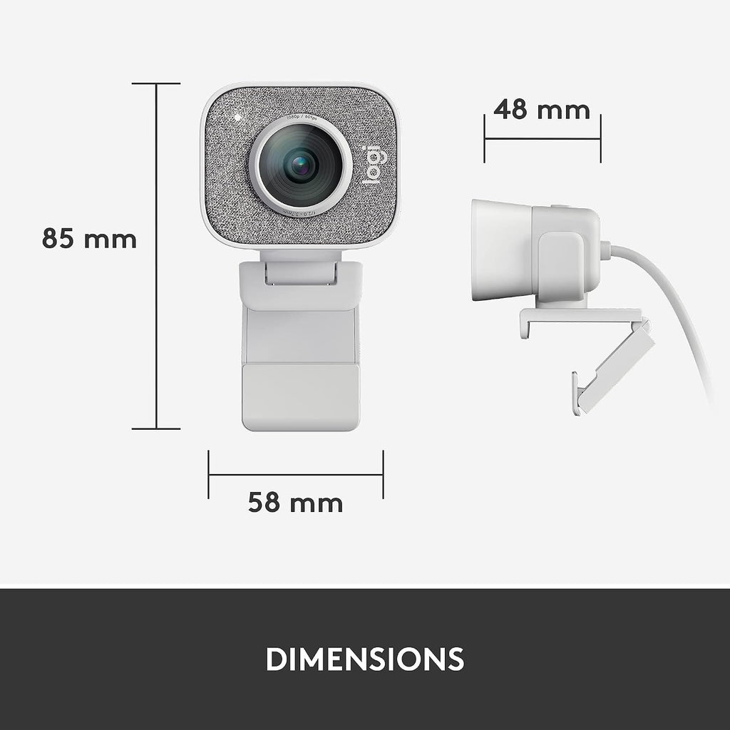 Logitech StreamCam Webcam — White