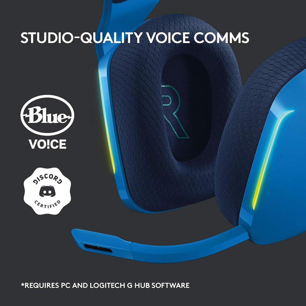 Logitech G733 Wireless Gaming Headset — Blue