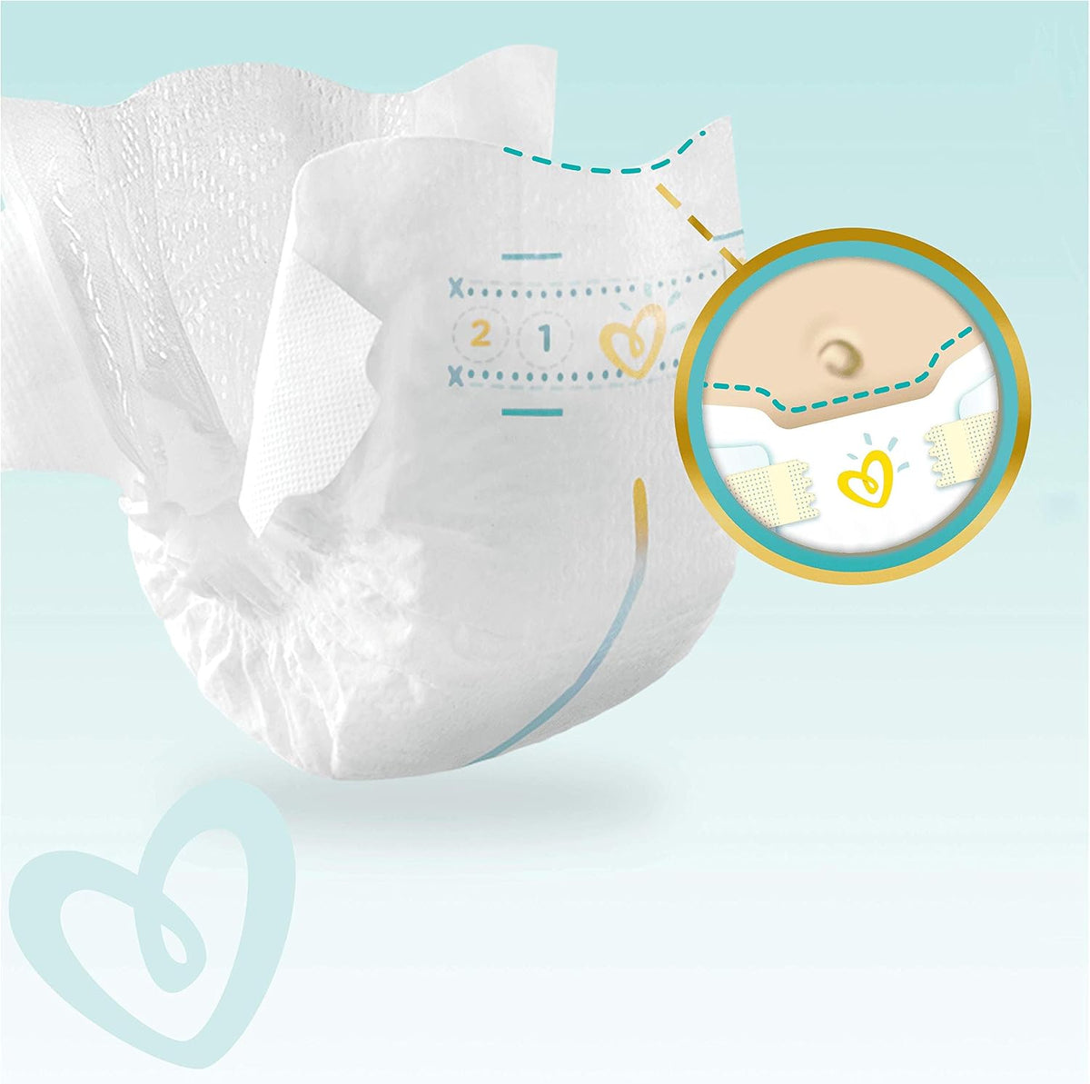 Pampers New Baby Diapers Size 2 (4-8 kg) - Jumbo Pack (x68 Diapers)