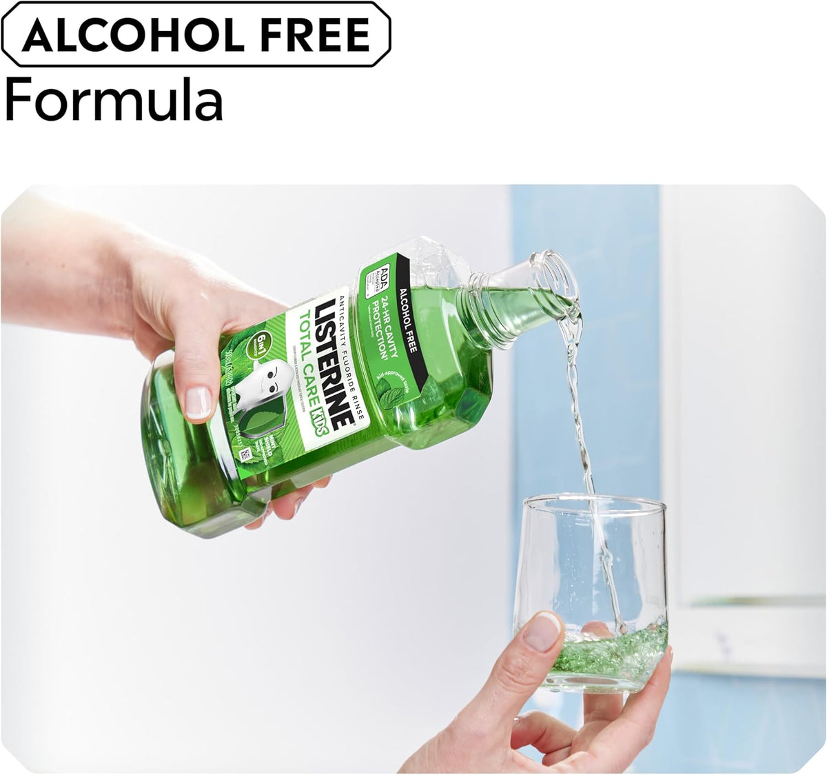 Listerine Total Care Kids Mouthwash, Mint, 500 ml — additional product view 5