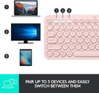 Logitech K380 Keyboard — Rose