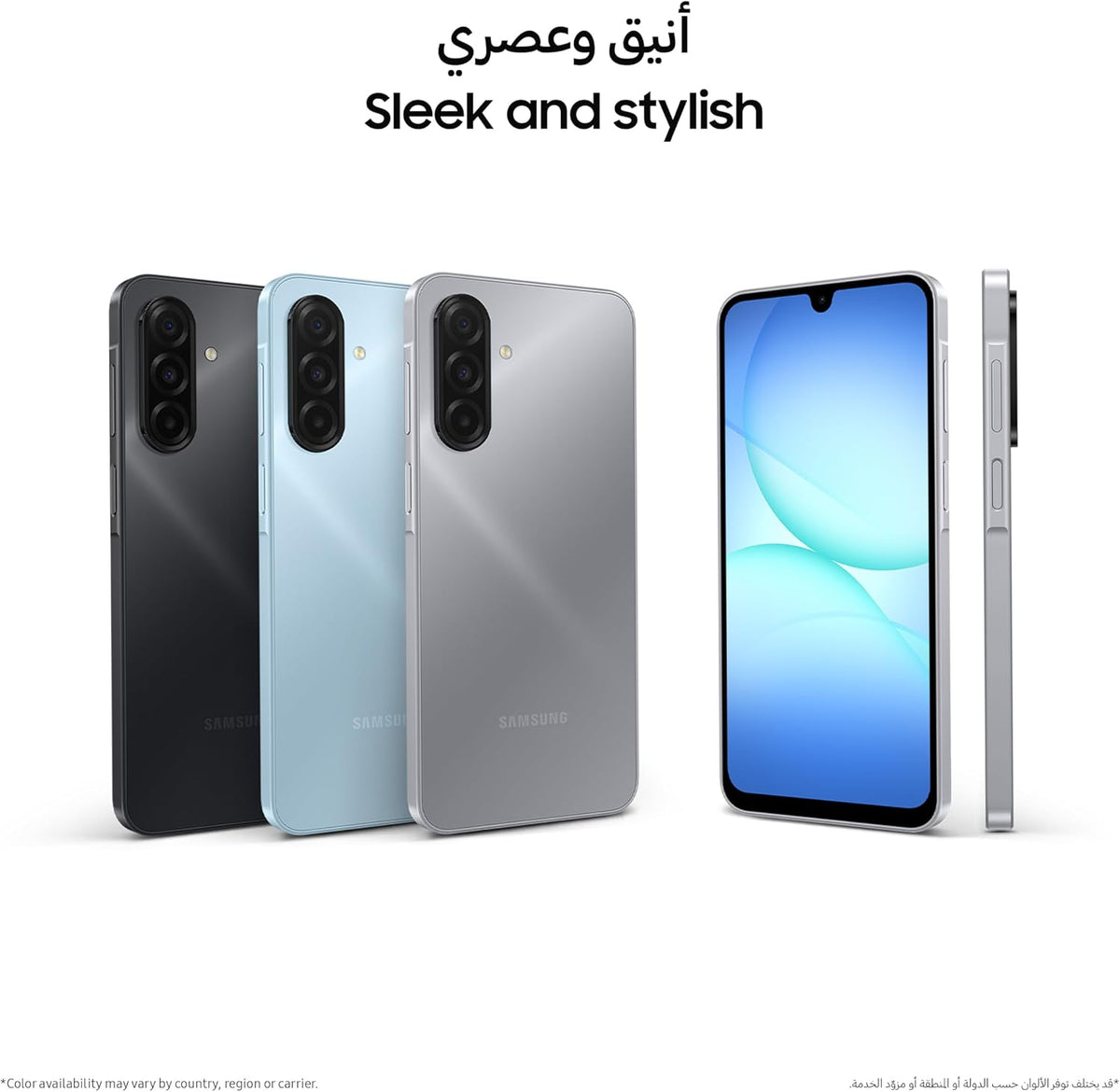 Samsung Galaxy A17 LTE, Android Smartphone, 128GB Storage, 4GB RAM, Gray, 6x OS Upgrades, Large Display, 50MP OIS Camera (UAE Version)