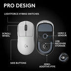 Logitech G PRO X SUPERLIGHT 2 SE Gaming Mouse — White