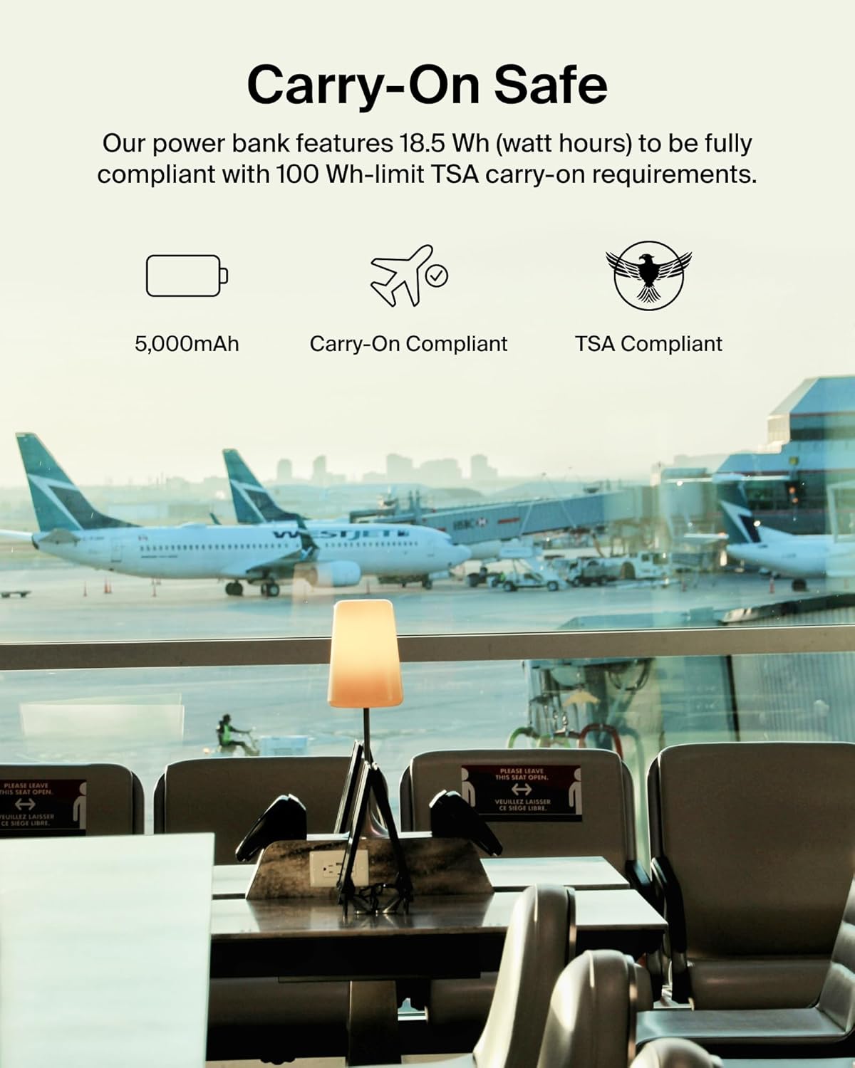 Belkin 5000mAh Magnetic Wireless Power Bank, Portable Charger Compatible with MagSafe with Pass-thru Charging, 7.5W Output, 10W Input and Kickstand, Compatible with iPhone 17, Air, Pixelsnap – Black
