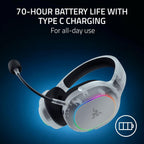 Razer Barracuda X Chroma Wireless Gaming Headset — Phantom White Edition — product image 7
