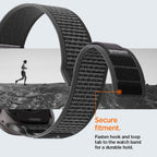 Spigen Athlex Air 2 for Apple Watch Band for Apple Watch Ultra 4/3/2/1 49mm — Active Black Gray — product image 8