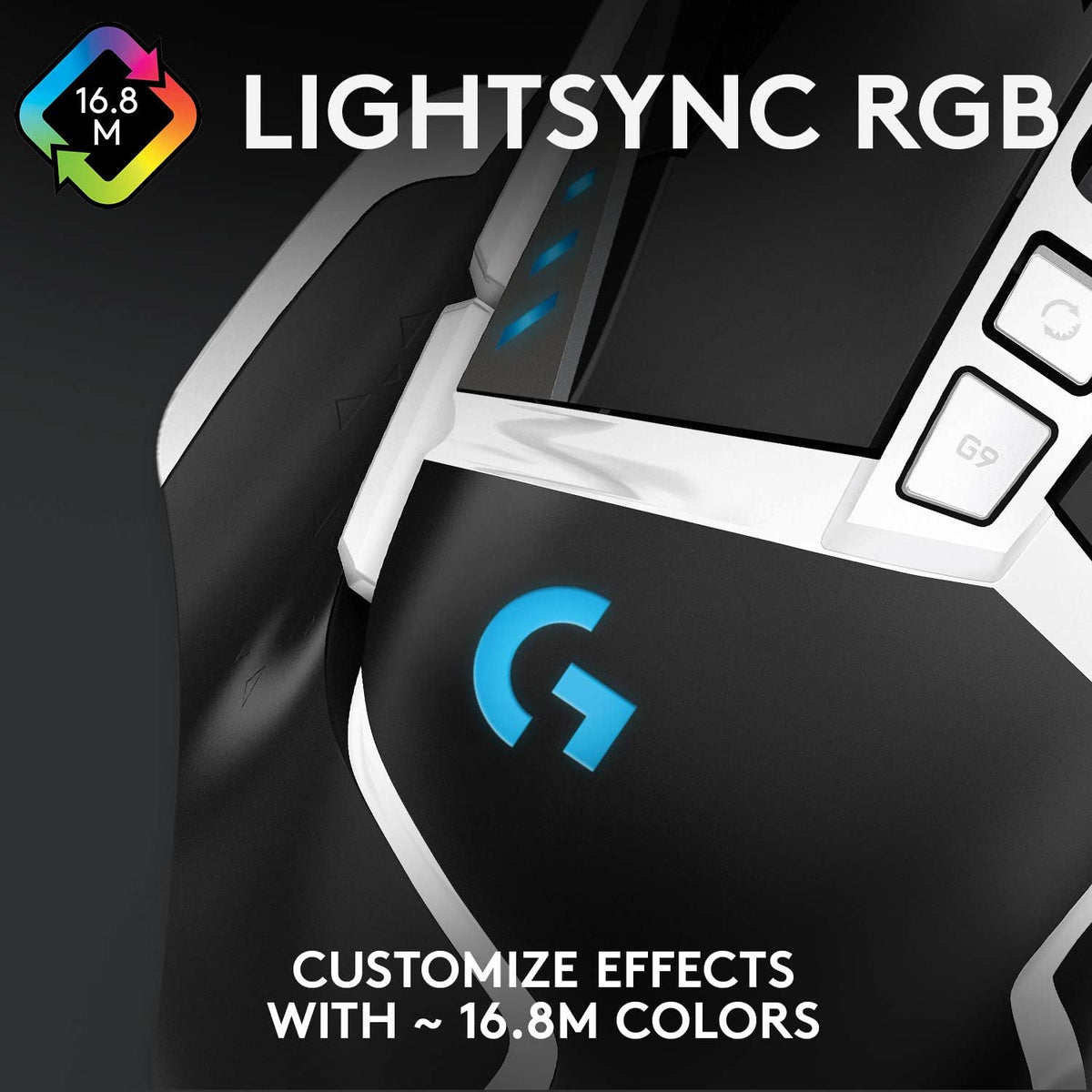 Logitech G502 HERO SE Gaming Mouse — Black/White