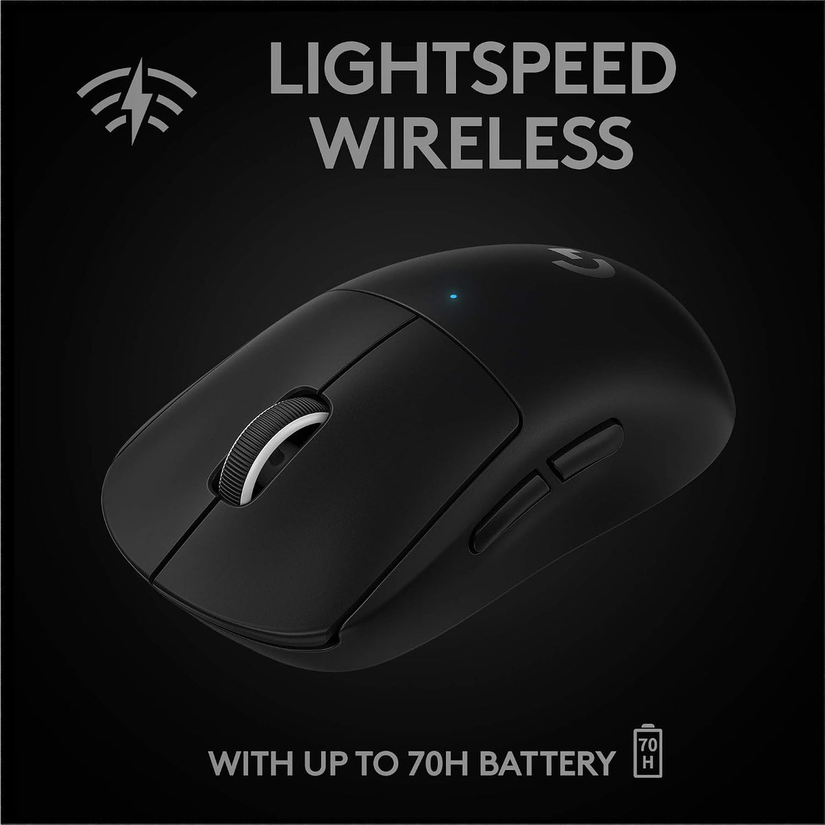 Logitech G PRO X SUPERLIGHT Gaming Mouse — Black