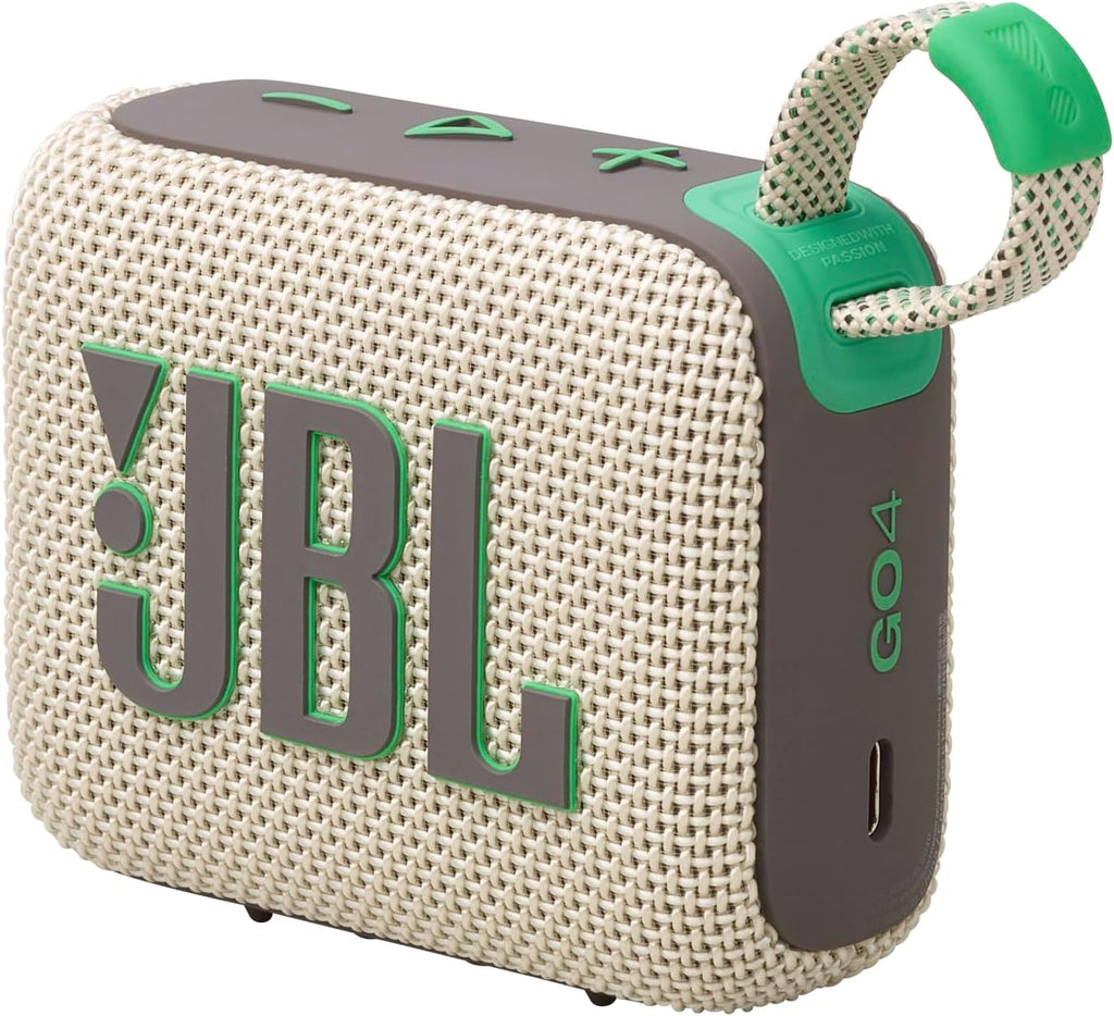 JBL Go 4 Portable Bluetooth Speaker — Sand