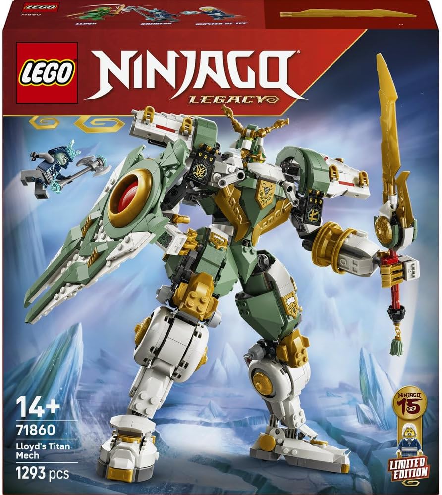LEGO NINJAGO Lloyd's Titan Mech 15th Anniversary 71860