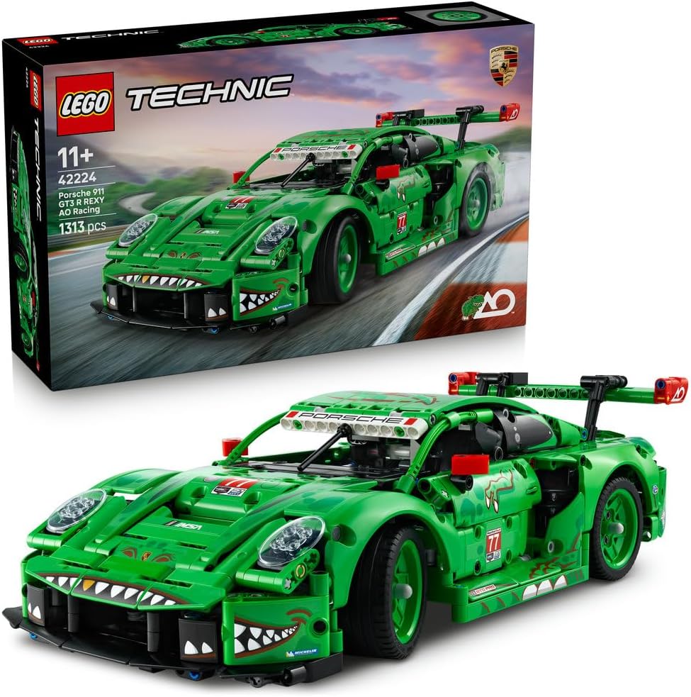 LEGO Technic Porsche 911 GT3 R REXY AO Racing Car 42224 — image 1