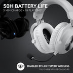 Logitech G PRO X 2 LIGHTSPEED Gaming Headset — White
